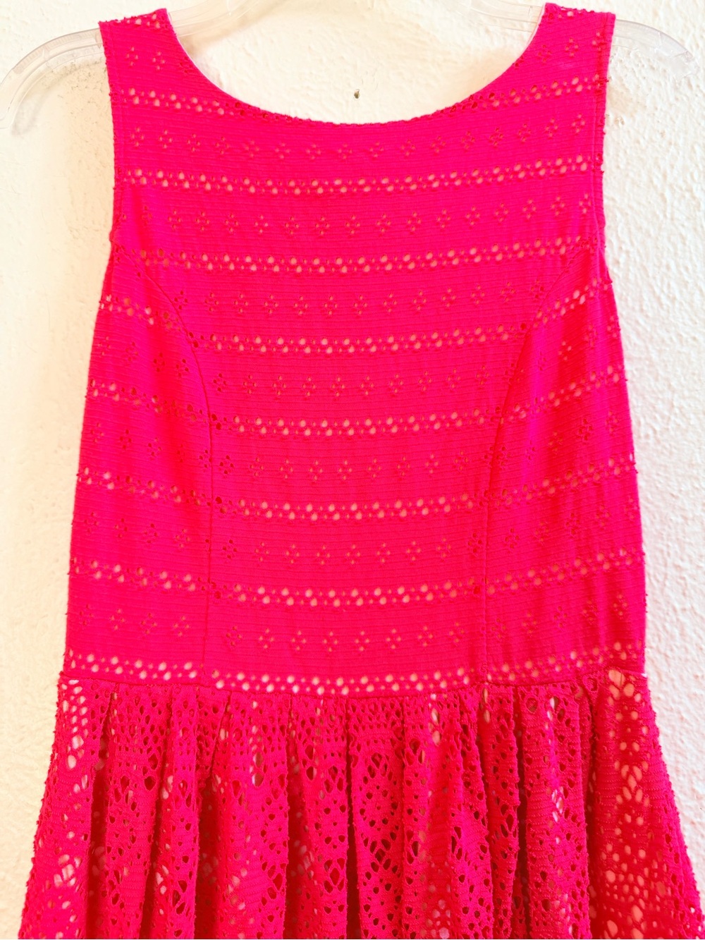 Anthropologie Sunstream red lace dress - Picture 4 of 8